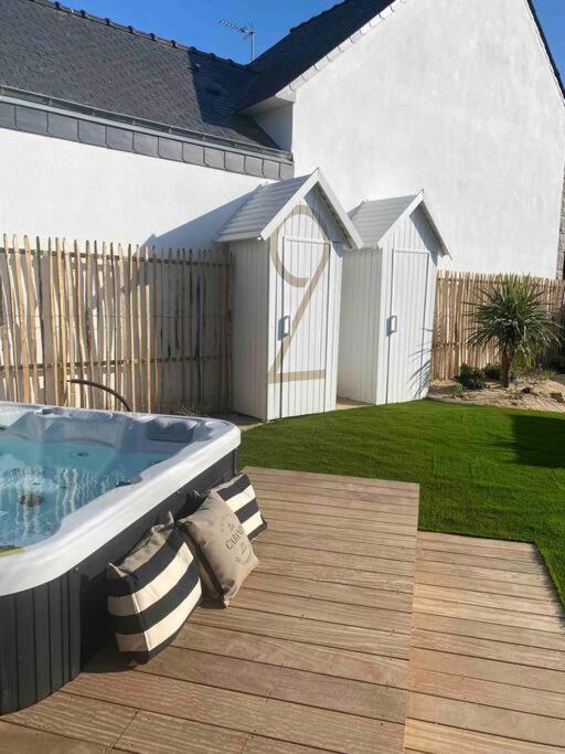La Cabane De La Plage Quiberon Exteriér fotografie